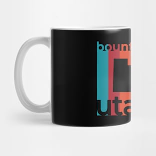 Bountiful Utah Retro Mug